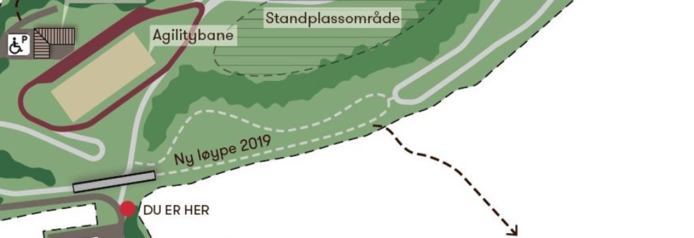 Markering av ferdig rulleskiløype 15.oktober kl 18